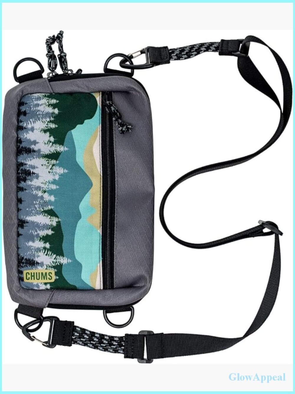 Convertible Crossbody Sling Bag with Multiple Pockets for Travel